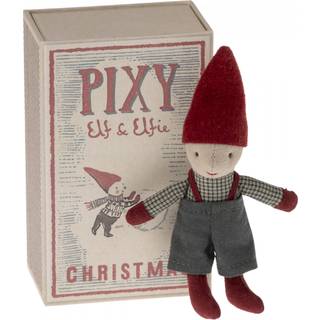 Maileg Jul - Pixy i box