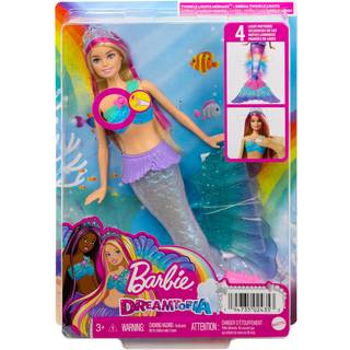 Barbie Dreamtopia Twinkle Lights havfrue dukke (På lager i butik)