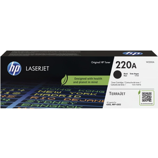 HP 220A / W2200A - Black Toner - Lasertoner Sort