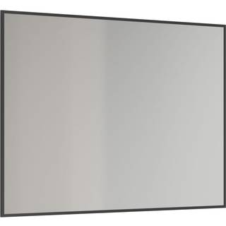 Scanbad Select spejl med sort ramme, 70,4 x 100,4 cm