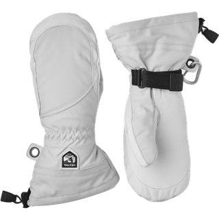 Hestra Heli Ski Female Mitt 9 PALE GREY/OFFWHITE