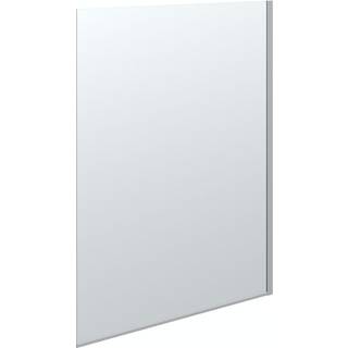 Dansani Fast væg, 197,5x137 cm - Satin/klart glas