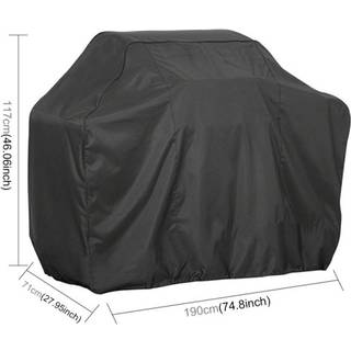 Grillovertræk 190x70x117cm - beskytter mod vind og vejr