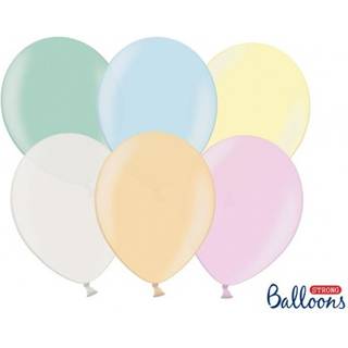 100 stk. Latexballoner Mix Perle 9" – Professionel Kvalitet til Fest & Dekoration