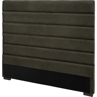 Artwood, Lisbon Sengegavl 180x160 cm Velvet Dark Brown Artwood