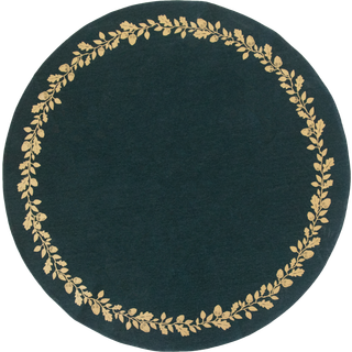 Pluto Design Juletræstæppe eg Ø110 cm Grøn