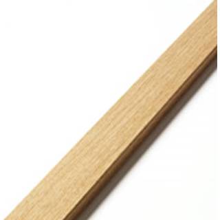 Swedoor glat gerigt, lakeret fineret eg, 15 x 65 x 3300 mm