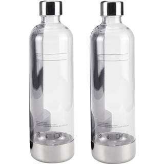 Nod Flasker 2-pak - Øvrige Køkkenmaskiner Pet (Polyethylenterephthalat) Rustfrit stål - NOD0007