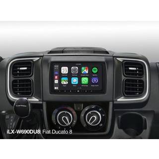 Alpine ILX-W690DU bundle til Fiat Ducato 8