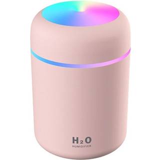 Luftfugter med led lys, Pink