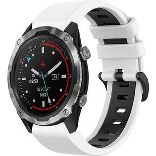 Armband till Garmin Descent MK2 26mm - Vit & Svart