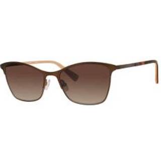 Liz Claiborne L 580/S 04IN HA 52 Solbriller Kvinder Brun - Matte Dark Brown On Bronze Brown - 52mm