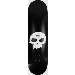 "Zero Single Skull 8.0"" Skateboard deck" - Uni - black white