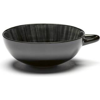 Serax - Cup Dé White/Black Var C - Kaffekopper - Ann Demeulemeester - Sort,Hvid