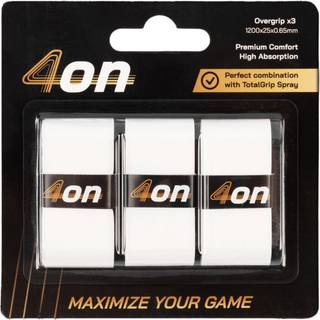 4on Premium Comfort Overgrip 3-Pack White