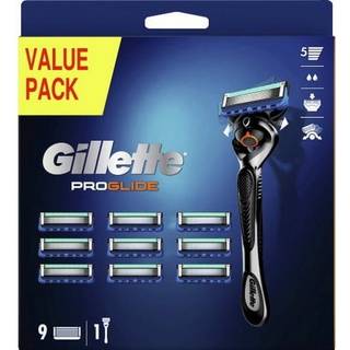 Gillette ProGlide Flexball Value Pack shaver med 10 barberblade