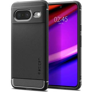 Spigen Rugged Armor - matte black - Google Pixel 8