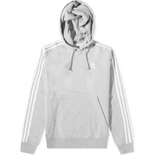 Adicolor Classics 3-Stripes hættetrøje - Medium Grey Heather - XS