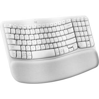 Logitech Wave Keys trådløst tastatur (off-white)
