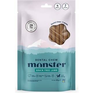 Monster Tandtyggepinde Til Hunde Kornfri Uge Lam Lille - 7-pak