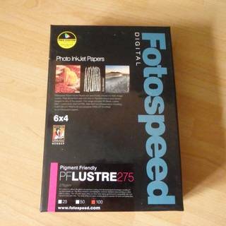 Fotospeed PF Lustre 275 g/m² - 6x4, 100 ark