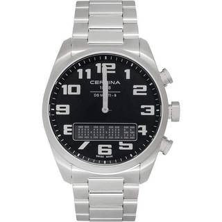 Certina C020.419.11.052.01 DS Multi Sort/Stål Ø42 mm
