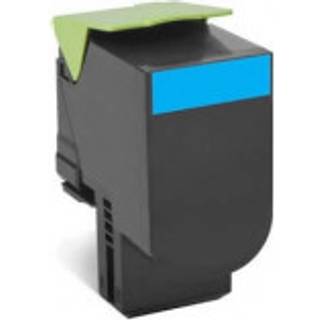 Lexmark 802SC / 80C2SC0 cyan XL toner - Kompatibel