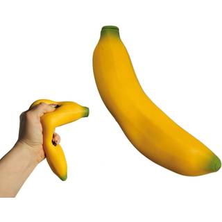 Fidget Toys: Anti Stress Banan - Ca. 18 Cm