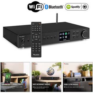 Adria WiFi Internetradio med DAB+ og BT Sort TILBUD NU