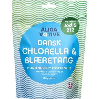 Aliga Dansk Chlorella & Blæretang - 200 gram