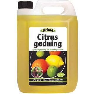 PRIMA citrus gødning - 2,5 liter