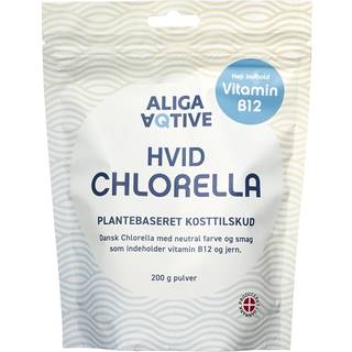 ALIGA AQTIVE Hvid Chlorella pulver - 200 g