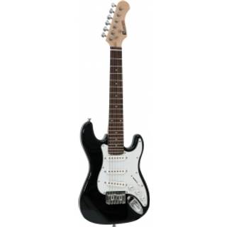 Dimavery J-350 Electric Guitar ST, black TILBUD NU