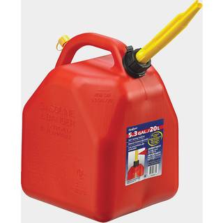 Brændstofdunk Scepter Ameri-Can, 20 liter, med hældetud &amp; afluftning, højdensitetspolyethylen (HDPE), rød