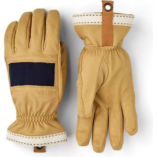 Hestra Hestra Njord Lambskin Wool Lined Glove Navy/Natural Brown