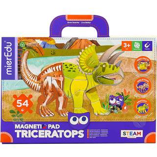 Magnetisk legetavle fra mieredu - Triceratops