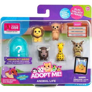 Roblox Adopt Me 6-Pack Pets - 6 forskellige dyrefigurer - 5 cm - assorteret