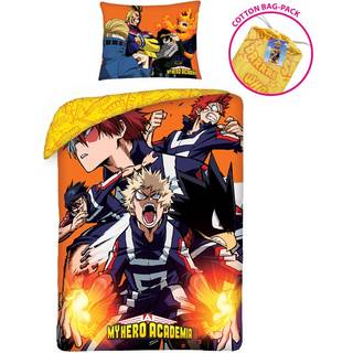 My Hero Academia Sengetøj + Rygsæk model 2 - 100 procent bomuld