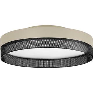 Mesh LED-loftlampe, Ø 45 cm, sand/sort