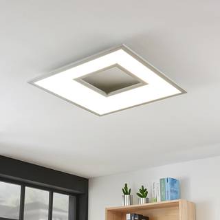 LED-loftlampe Durun, dæmpbar, CCT, kantet, 60cm