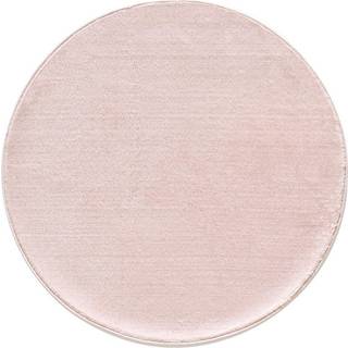 Catwalk Rund Vaskbart tæppe Ensfarvet - Beige - 120x120 (Rund)