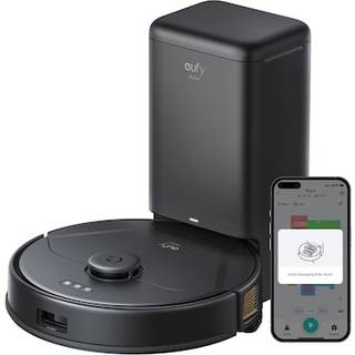 eufy Clean X8 Pro Robot Vacuum with Self-Empty Station Black