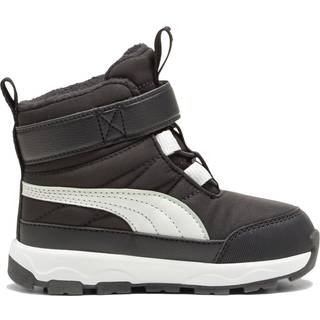 Puma Evolve Puretex AC Inf Vinterstøvler, Black/Ash Grey/White, 26