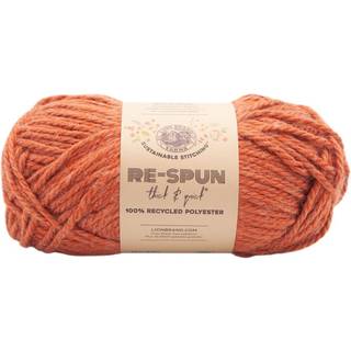 Lion Brand Yarn 843-133As gen-spundet tyk og hurtig garn kanelpind