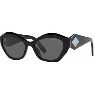 Giorgio Armani AR8187U 5875B1 54 Solbriller Kvinder Black - Black - 54mm