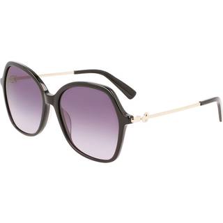 Longchamp LO705S 001 57 Solbriller Mænd Black - Black - 57mm
