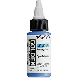 Golden High Flow Acrylics Prim?r cyan 1 fl. oz. / 30 ml flaske