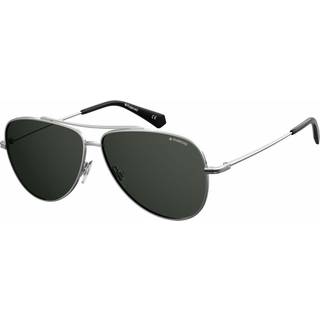 Polaroid PLD 6106/S/X Polarized 010/M9 59 Solbriller Mænd Silver - Palladium Silver - 59mm