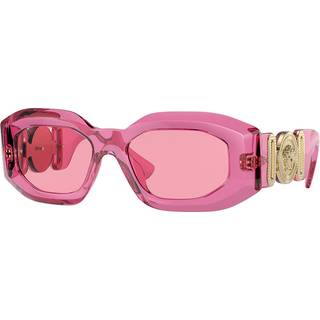 Versace VE4425U Asian Fit 542184 54 Solbriller Mænd Lyserød - Transparent Pink - 54mm