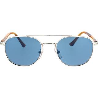 Persol PO1006S Asian Fit 518/56 53 Solbriller Mænd Silver - Silver - 53mm